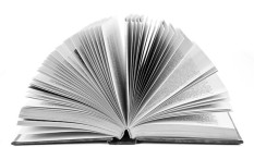 Opened book